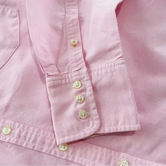 Tommy Hilfiger Women’s 100% Cotton Oxford Button Down Long Sleeve Shirt Size L - Picture 6 of 8